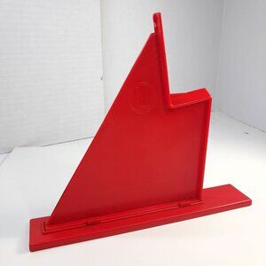 Mr. Christmas SING ALONG With SANTA banner display stand LEFT Replacement Part